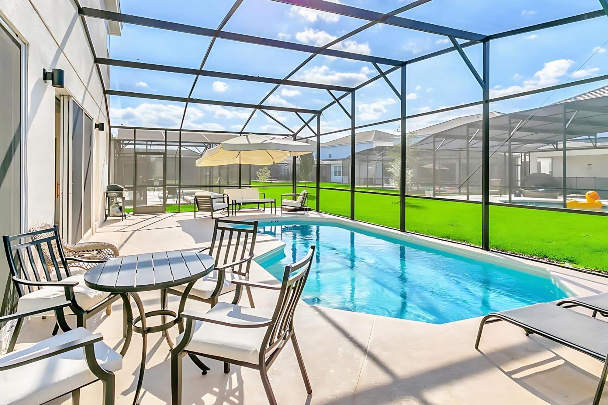 10Br Luxury Home Near Disney W Pool & Games Room Kissimmee Dış mekan fotoğraf