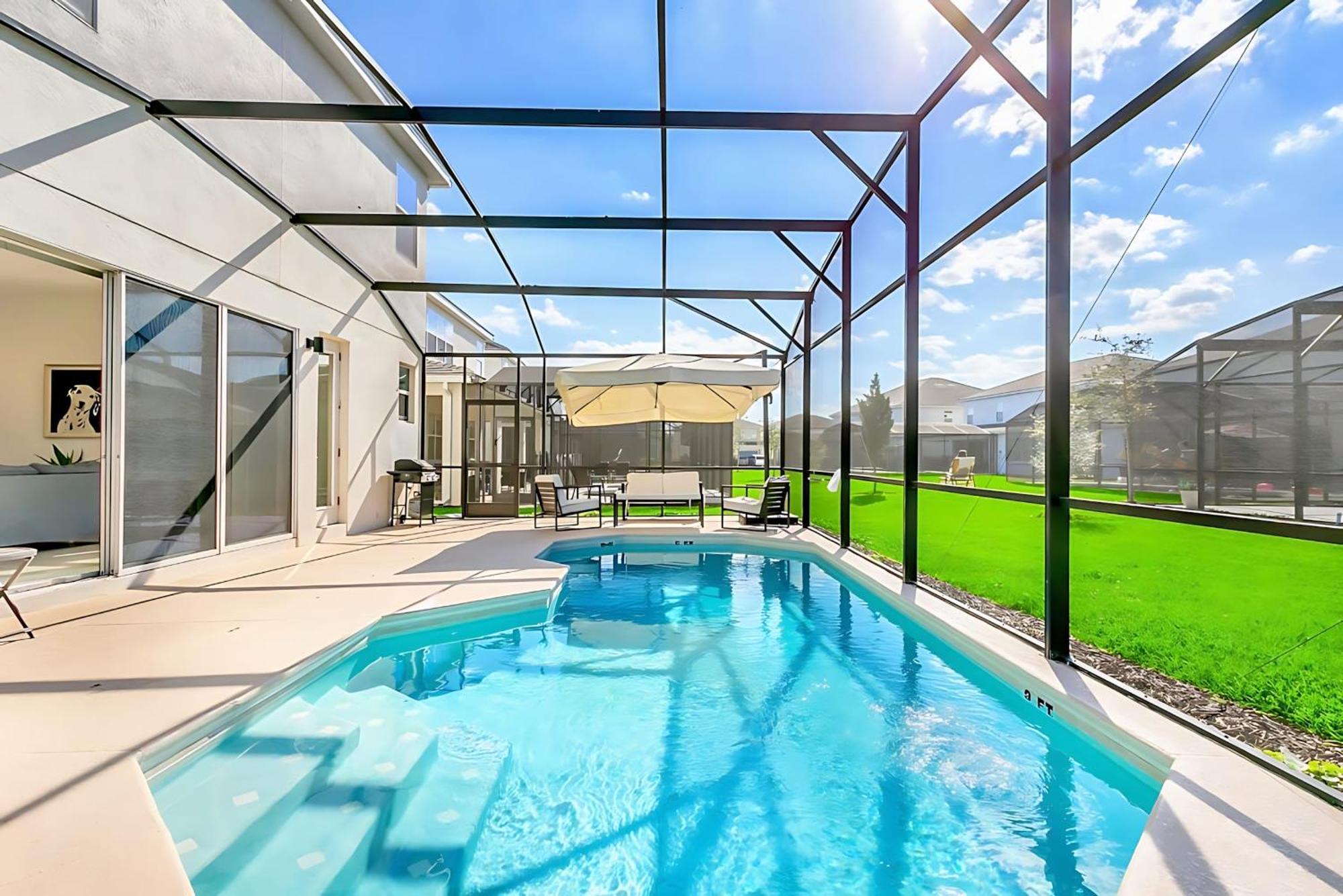 10Br Luxury Home Near Disney W Pool & Games Room Kissimmee Dış mekan fotoğraf