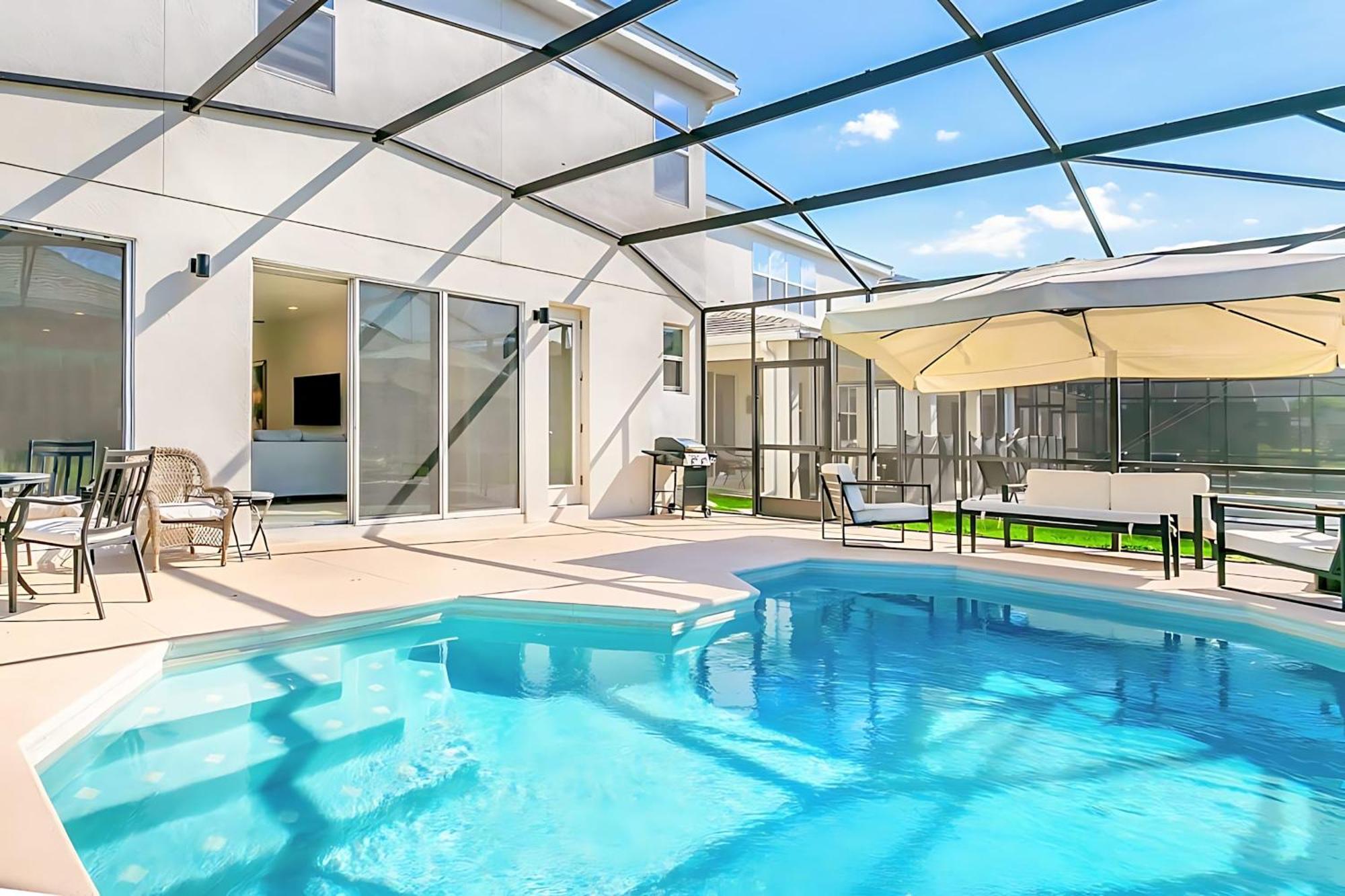 10Br Luxury Home Near Disney W Pool & Games Room Kissimmee Dış mekan fotoğraf